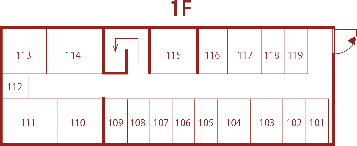 エール徳島町店 1F平面図 エール徳島町店 平面図
